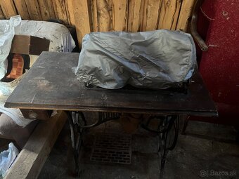 Starožitný šijací stroj durkopp - 7