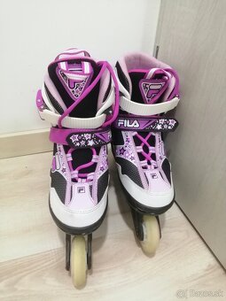 FILA korčule fialové - 7