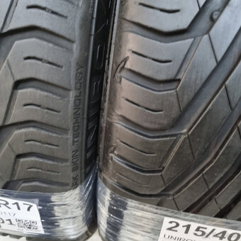 Letné pneumatiky 215/40 R17 UNIROYAL - 7