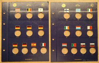 Stránky do albumu na 2 eurové pamätné mince + albumy - 7
