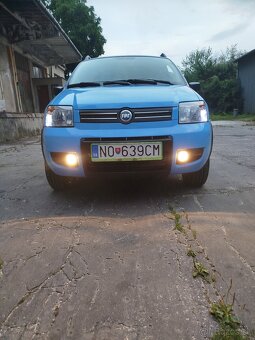 Fiat panda 4x4 climbing 1.2i 44kw benzín rv.2006 - 7