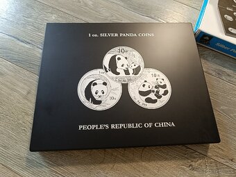 Krabička na 40 ks strieb. mincí Čínska Panda - 7