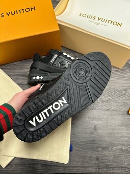 Louis Vuitton tenisky All Black Komplet balenie - 7