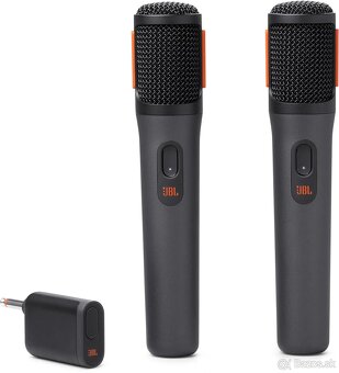 Prenájom JBL Partybox STAGE 320 White + Wireless Mic - 7