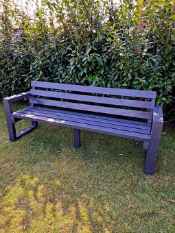 Velká záhradná lavička - 7