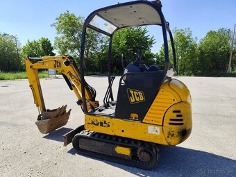 Minibáger JCB 8015, váha 1620kg, 2 lyžice. - 7