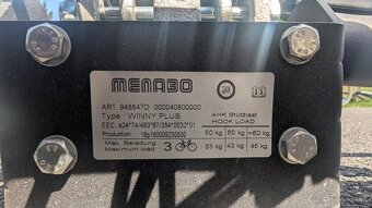 Predám nosič bicyklov Menabo na ťažné zariadenie - 7