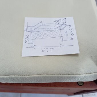 drevená lavica, lavička na sedenie s úložným priestorom - 7