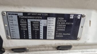 SCANIA R450 N323 NGS TOP LINE EURO 6 - 7