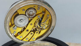 Predám funkčné strieborné vreckové hodinky No.115596 - 7