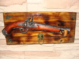 Anglická kresadlová pištoľ 18.storočie - 7