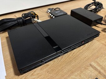 SONY  Playstation 2 Slim čipové modbo 5 (27x hry) - 7