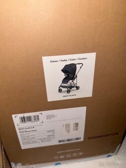 Kočík Melio Cybex Carbon Black - 7