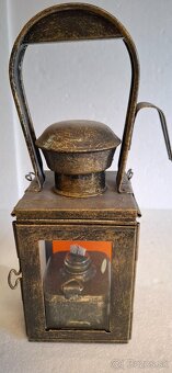 Predam ČSD petrolejove lampáše. - 7