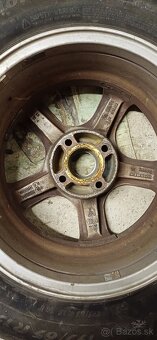 Disky 4x108  195 - 65 - r15 s pneu Matador Nordica zimné - 7