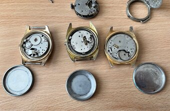 Staré vreckové hodinky Roskopf Swiss watch, obal od Omega... - 7