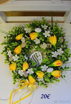Jarný, veľkonočný a celoročný veniec - 7