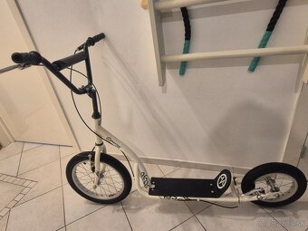 Kolobežka MASTER 16-12 biela-čierna - 7