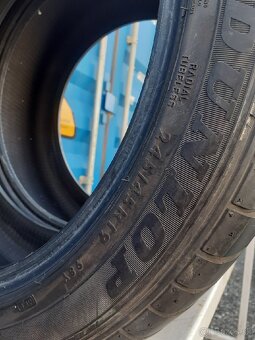 2x 245/45R19 RFT letné pneu Dunlop - 7