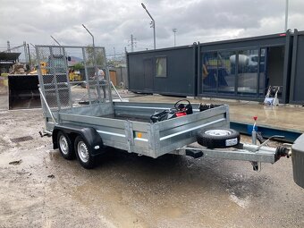 Unikol PB2 KPLP 2700 kg - Príves na prepravu strojov - 7