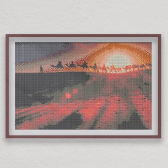 Rozpredám diamantové maľovanie - 40x30 a 60x40 cm - 7