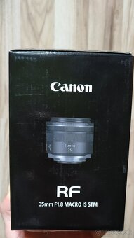Canon RF 35mm f/1.8 Macro IS STM V ZÁRUKE - 7
