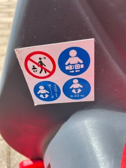 Detská sedačka na bicykel HTP FRAACH - 7
