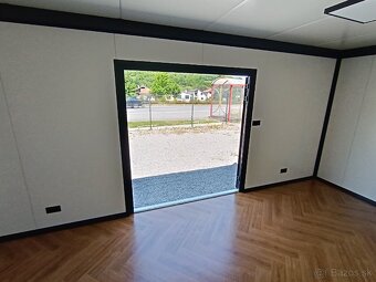 LUXUSNÝ mobilný kontajner PALISANDRO WHITE 6m X 3m - 7