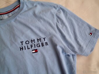 Tommy Hilfiger pánske tričko M-S - 7