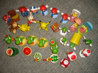 Predam zbierku Super Mario Bros McDonalds hraciek - 7