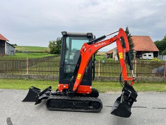 Minibagr Kubota KX018-4 hyd.podvozek/hyd.svahovka/rok 2020 - 7