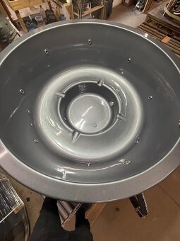 Nová hydromasážna vírivka (kaďa) s externou pieckou - 7