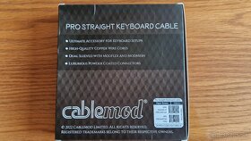 CableMod Pro Straight Keyboard Cable / Viper Green - 7