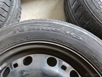 Predám pneu 185/60 R15 na diskoch 5x100 - 7
