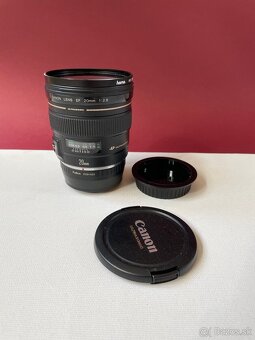 Canon EF 20mm f2.8 USM + Fotodiox adaptér na Sony - 7