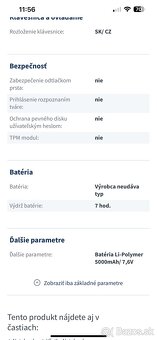 Predám Umax visionbook, cena 150€ - 7