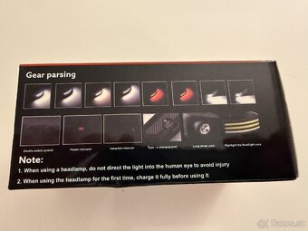 LED dualna nabijatelna celovka COB - 7