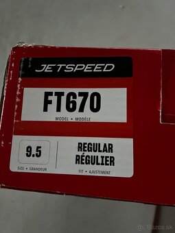 Predám korčule CCM Jetspeed FT670 SR nové - 7