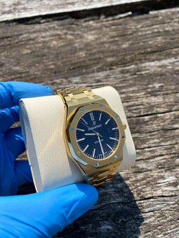 Elegantné hodinky Audemars Piguet, komplet box - 7
