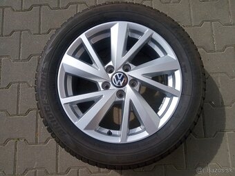 Orig. sada Audi, VW, Škoda, Seat 5x112 R17 + pneu 215/55 R17 - 7