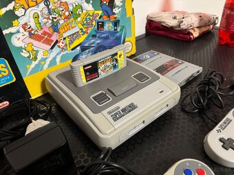 Super Nintendo Entertainment System / SNES komplet balenie - 7