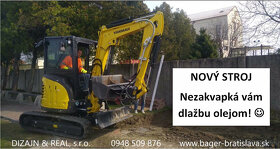 Bager zemne prace - 3,5t - 7