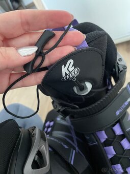 Nové dámske kolieskové korčule K2 Alexis 80 Pro - 7