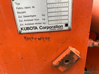 Nakladac Kubota r410 - 7