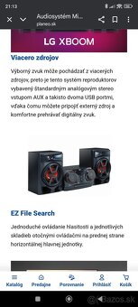 LG XBOOM CK 43 Audiosystém - 7