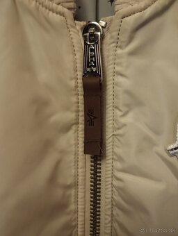Predám pánska bombera bunda ALPHA INDUSTRIES NASA - 7