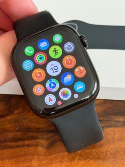 Apple Watch 10 42mm Jet Black 100% bateria - 7