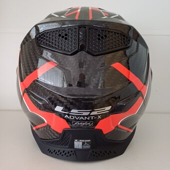 Silniční překlápěcí přilba LS2 ADVANT X CARBON FUTURE II - 7