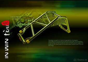 In Win D-FRAME 2.0 black/green + 1065W zdroj D-FRAME 2.0 - 7