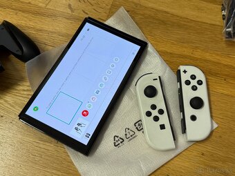 Nintendo switch oled 64gb + minecraft v cene + záruka - 7